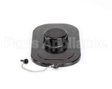 12981.0001 Bunn Lid/Chain Kit, Pour-In Black
