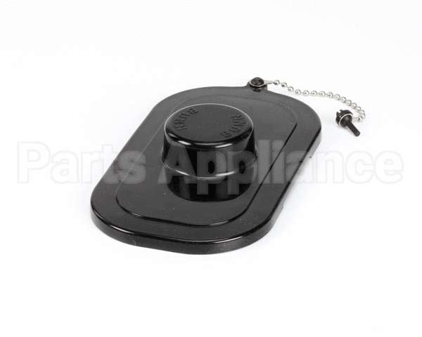 12981.0001 Bunn Lid/Chain Kit, Pour-In Black