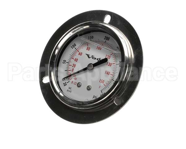 12D2590G09 Vogt Ice Machines Gage, 2.5" Lqd Filled, 30"-400