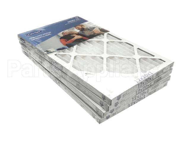 12X20X1-M13-C-P4 Carrier Merv 13 1" Air Filter, 12"X20"X1", 4 Pac