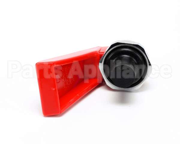 13061.0000 Bunn Faucet Handle/Stem Assembly-Red