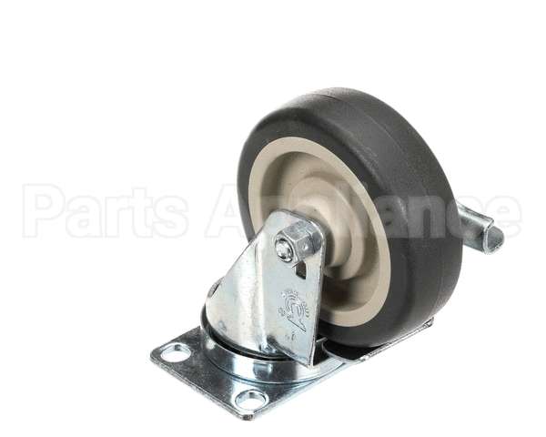130810 Low Temp Industries Caster(4" Swivel/Plate W/Brk.)