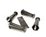 13255.0003 Bunn Kit, Leg-4.0 Adj Blk Plstc Flg