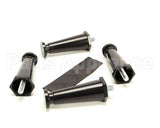 13255.0003 Bunn Kit, Leg-4.0 Adj Blk Plstc Flg