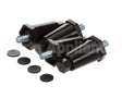 13255.0006 Bunn Kit,Leg-2.50 Adj Blk Plastic