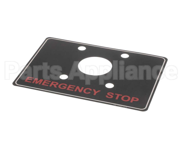 135321 Groen Label, Emergency Stop,
