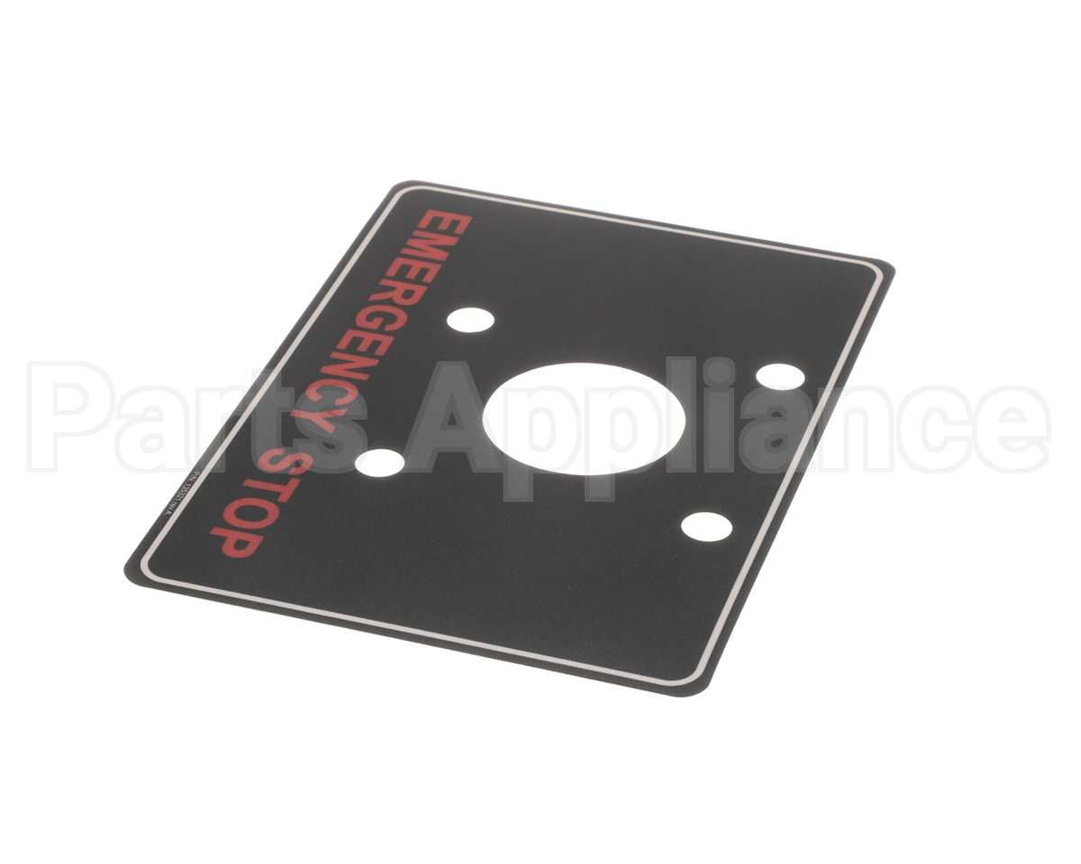 135321 Groen Label, Emergency Stop,