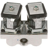 13656 Compatible Hobart Dual Solenoid Valve 3/8" 120V