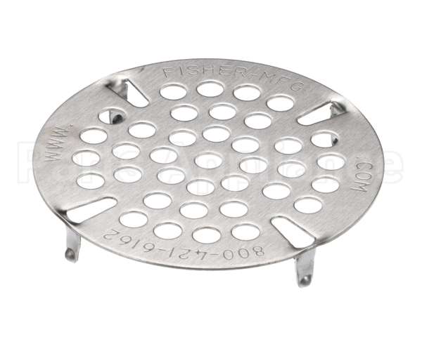 1366-005JKNF Chicago Faucet Plate, 3-1/2'' Flat Strainer