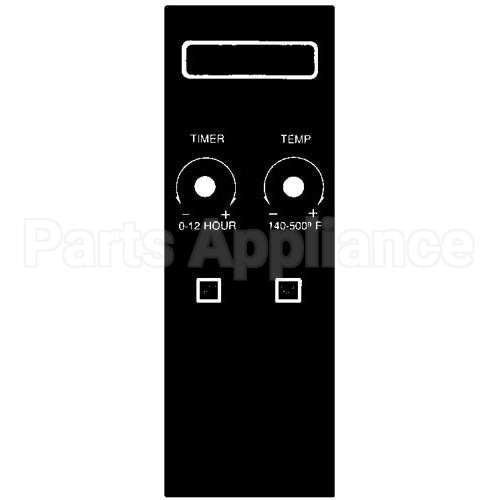 1399000 Compatible Midwest Appliance Parts Overlay - 2 Key (Short)