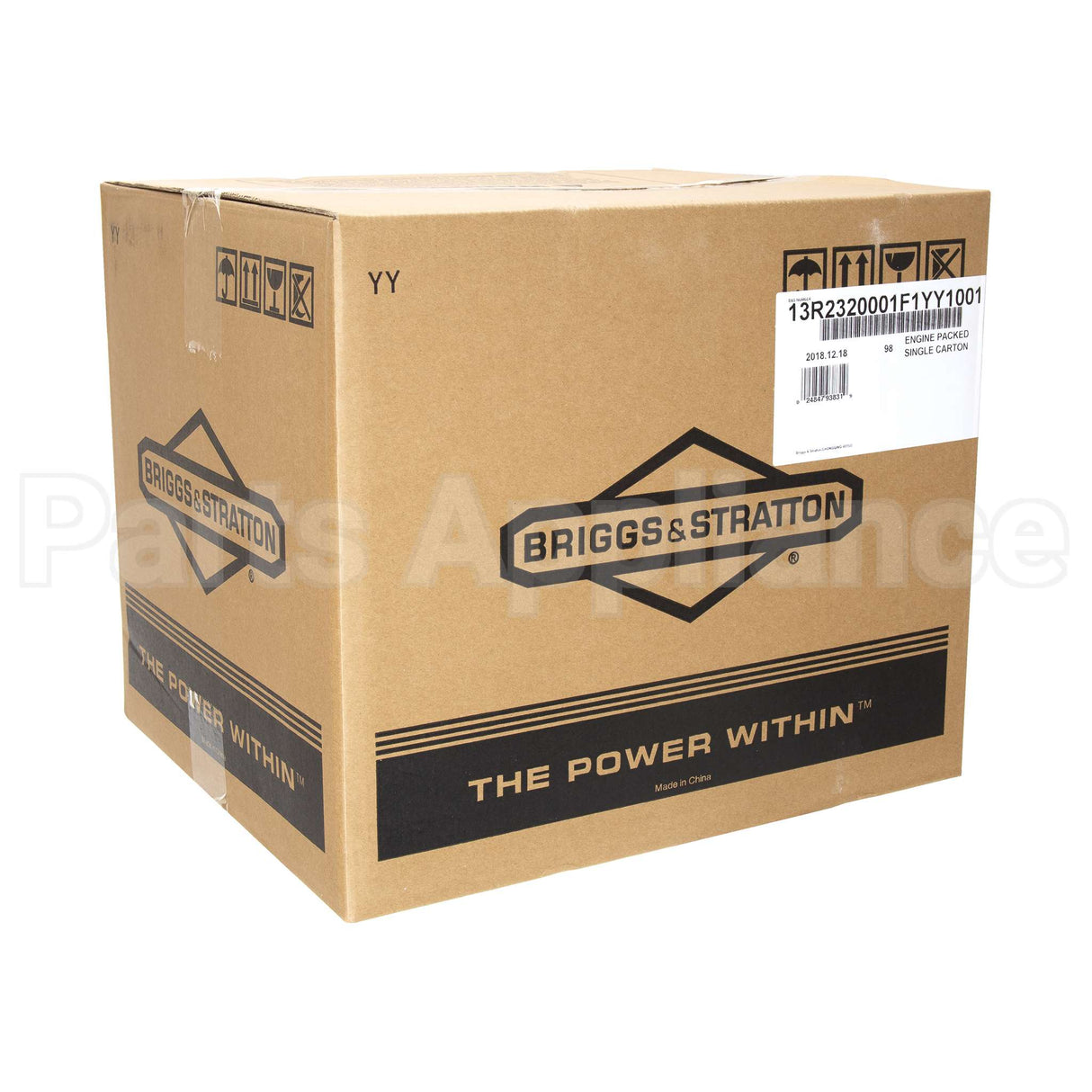 13R232-0001-F1 Briggs & Stratton Engine Packed Single Carton