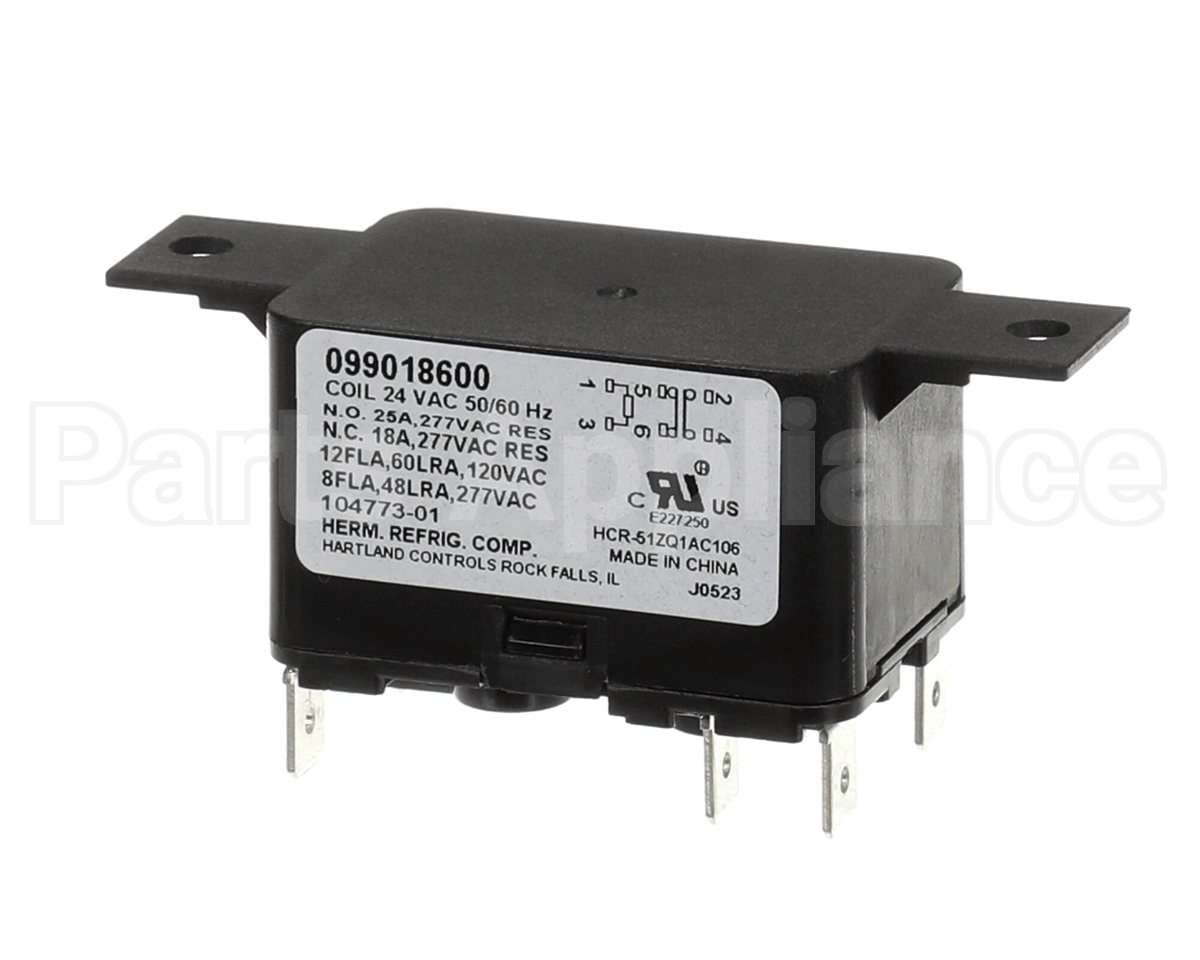 13W13 Lennox Fan Relay, 24 Volts