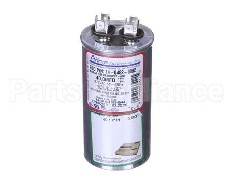 14-0482-0002 Fbd Compressor, Run Capacitor,40 M