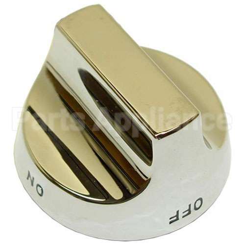 14112-01 Compatible Dynamic Cooking Top Valve Knob 2-1/2 D, Off-On