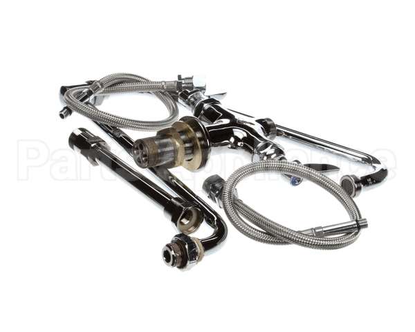 146222 Groen Double Pantry Faucet With Swin