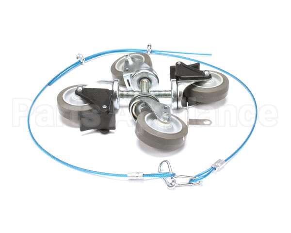 146354 Groen Casters (4 Each: 2 Locking, 2 Non-Lockin