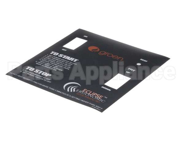 147303 Groen Overlay, Braising Pan, Power Tilt-Gas
