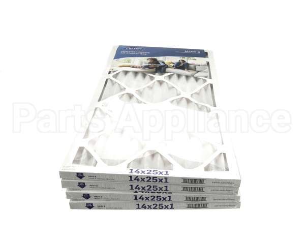 14X25X1-M8-C-P4 Carrier Merv 8 1" Filter Pack