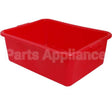 1527C02 Compatible Traex Box, Storage, 15X20X7"D, Red