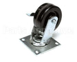 153975 Duke Caster,Plate Swivel W/Brake 5-81-222-2A