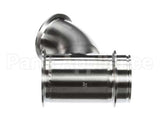 154351 Groen Elbow 45 Deg 3 Tri-Clamp