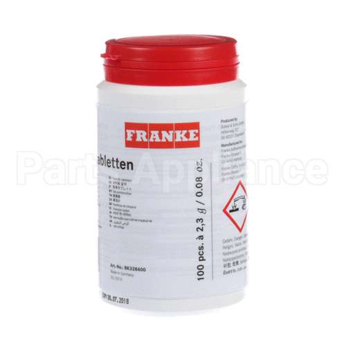 154430 Franke Cleaning Tablets 100Pcs. At 2.