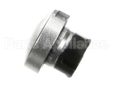1554181 Franke Knob Silver Hot Water