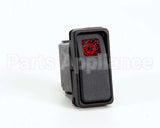 155546 Groen Power Switch, Recessed Rocker, Red Indic
