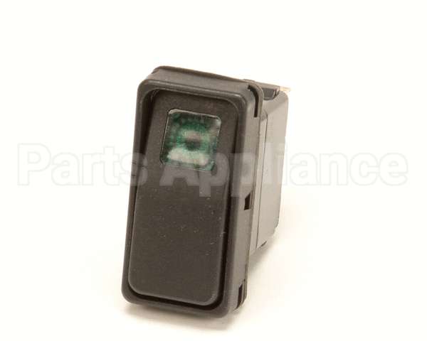 155548 Groen Power Switch, Recessed Rocker, Green Ind