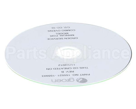 155943 Groen Cd - Service Manual, Combo Ove