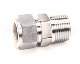 15615 Broaster Connector Comp 3/4 Od X 3/4 Npt Ss