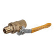 156478 Compatible Groen Mpt To Fpt Brass Ball Va Lve 1/2 Npt