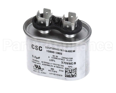 15B0013N03 Bryant Payne 5Mfd 370V Capacitor Oval
