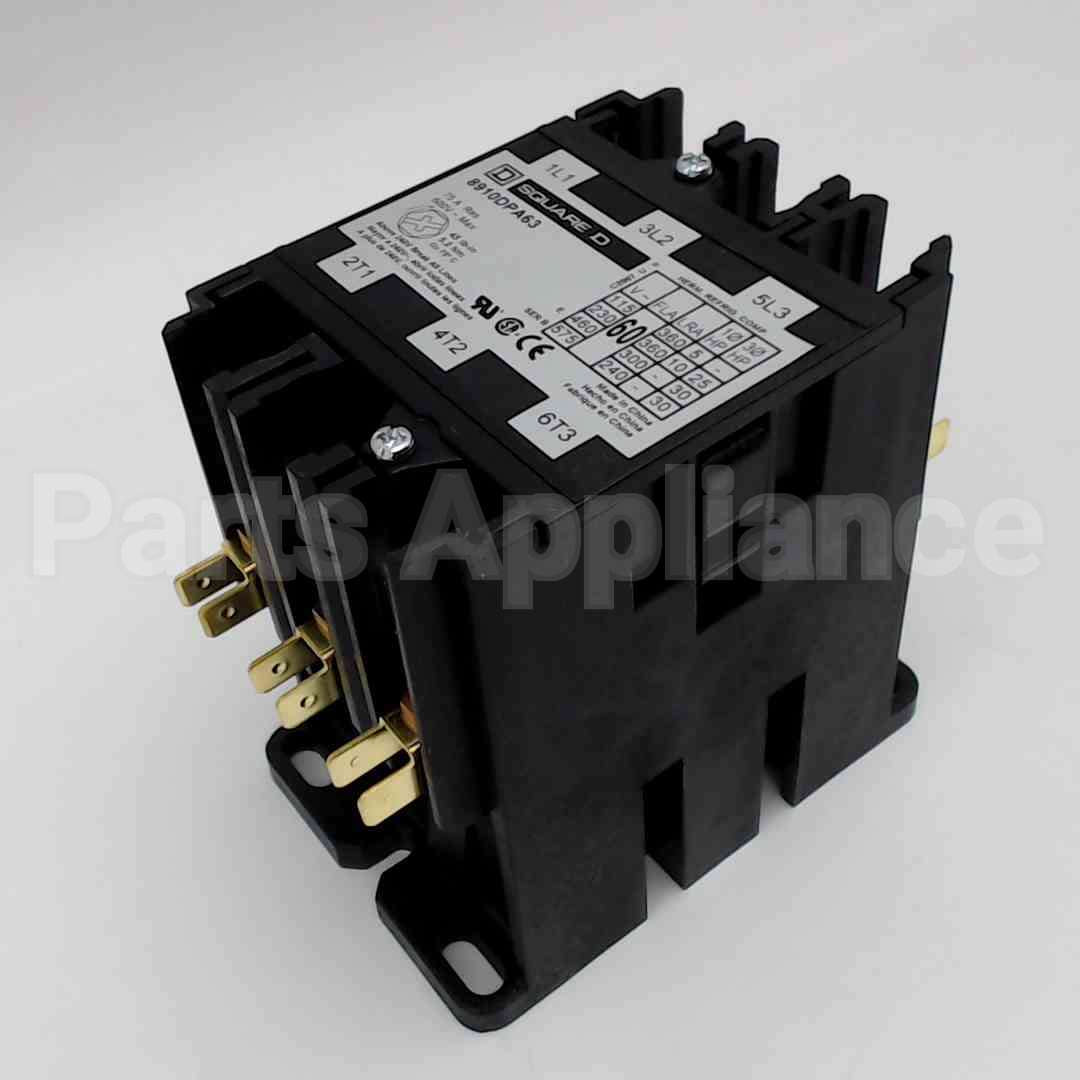 8910DPA63V14 Schneider Electric (Square D) 24V 3Pole 60Amp Contactor