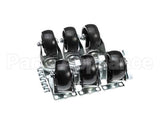 160621 Norlake Caster Kit Plate Type (Set Of