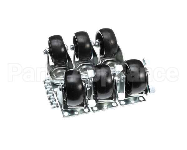 160621 Norlake Caster Kit Plate Type (Set Of
