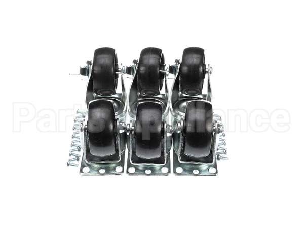 160621 Norlake Caster Kit Plate Type (Set Of