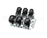 160621 Norlake Caster Kit Plate Type (Set Of