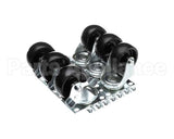 160621 Norlake Caster Kit Plate Type (Set Of