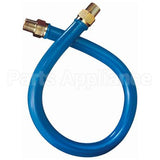 16100BP48 Compatible Dormont Coated Gas Connector 1" Mpt X 48"