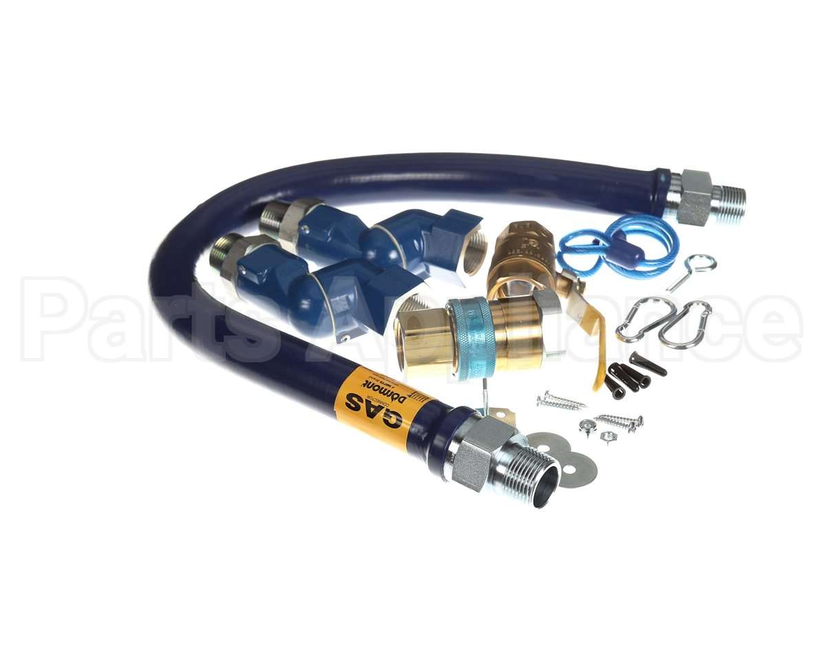 16100KIT2S36 Dormont 1 Dia., 36 Blue Hose, Snapfast, 2 Swivel