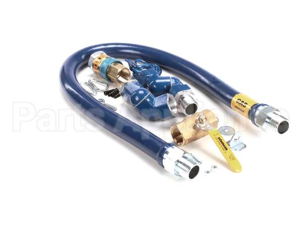 16100KIT2S48 Dormont 1 Dia., 48 Blue Hose, Snapfast, 2 Swivel