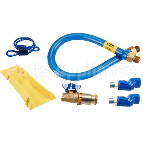 16100KITCF2S48PS Compatible Dormont Kit, Gas Hose, 1"X48", W/Sftyset