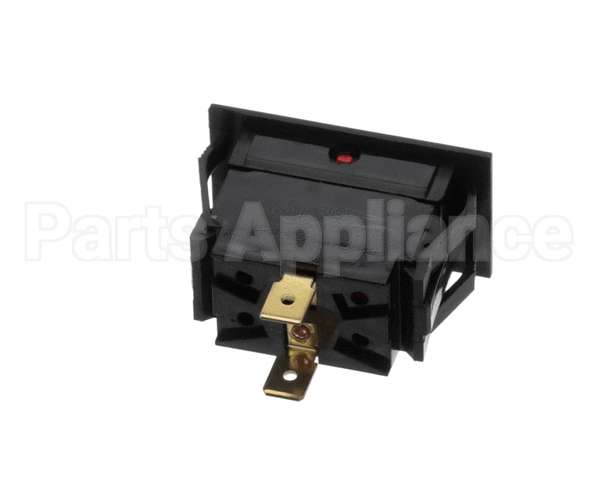 1621000 Garland Lamp-Red Lens Black Bezel 28V