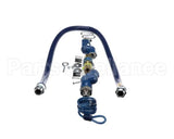 1650BPQ2SR48 Dormont 1/2 Dia., 48 Blue Hose, Snapfast, 2 Swiv