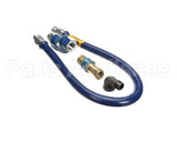 1650BPQS36 Dormont 1/2 Dia., 36 Blue Hose, Snapfast, Swivel