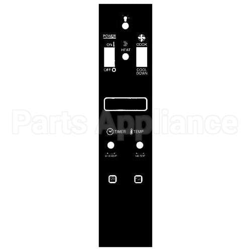 1657702 Compatible Midwest Appliance Parts Overlay - 2 Key/1 Speed
