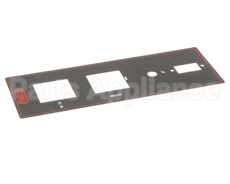 16608 Nieco Label, Front, Left Control Box