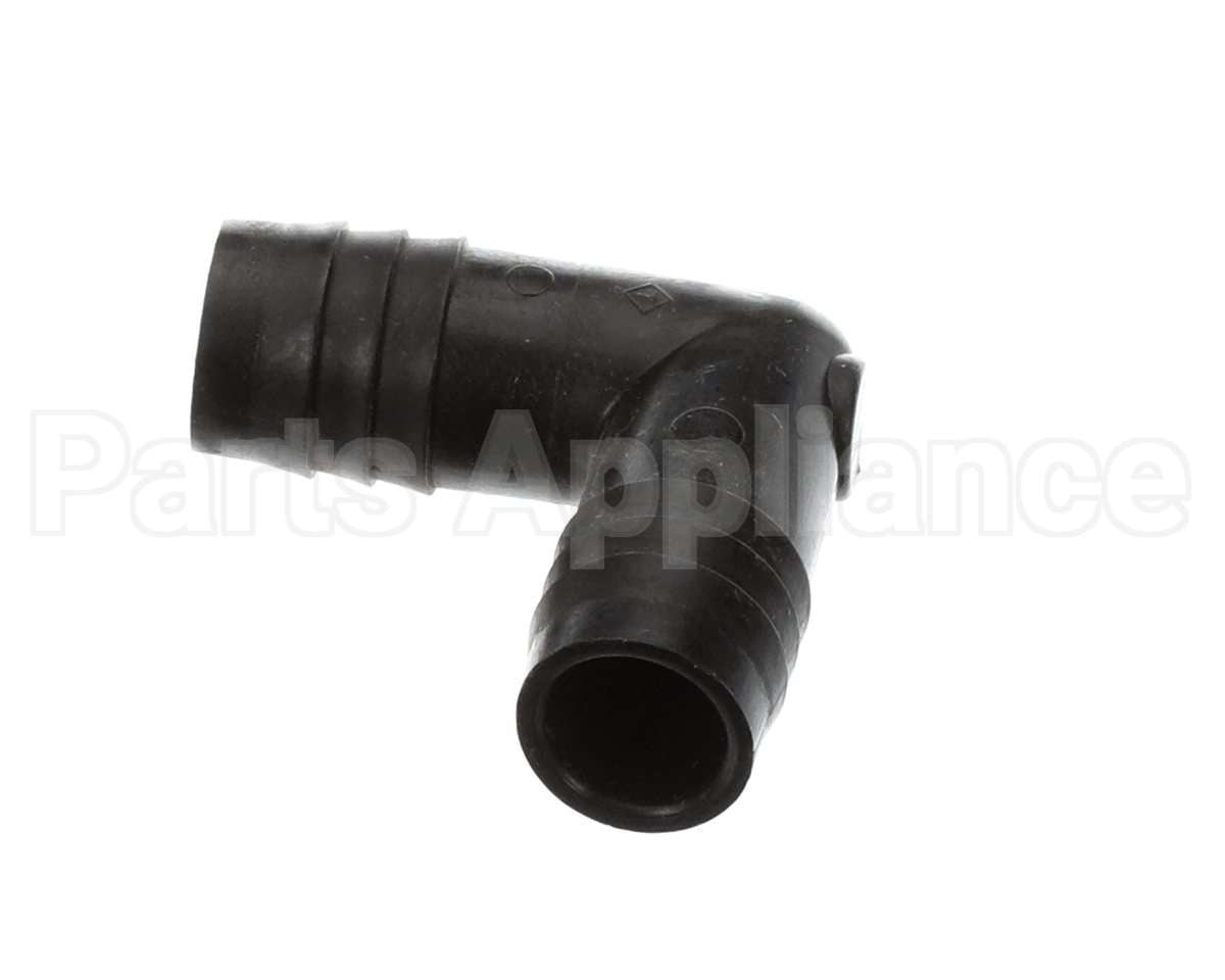 166092000 Cornelius Fitting L 90 Pvc 5/8Bb (2) Blk