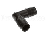 166092000 Cornelius Fitting L 90 Pvc 5/8Bb (2) Blk